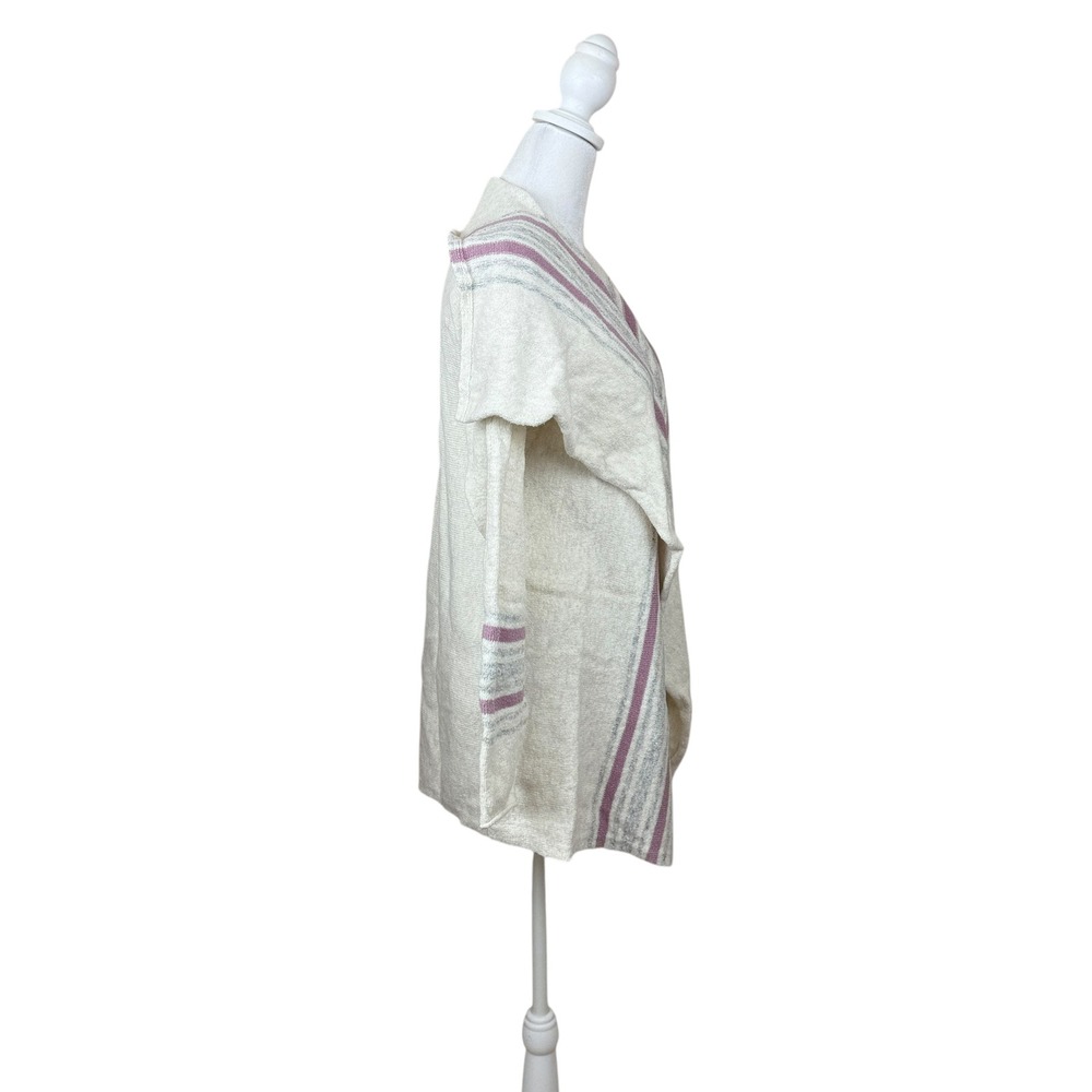 Eddie Bauer Sleepwear Cardigan Sweater Women's Small Cream Weekend Waterfall - Picture 3 of 10
